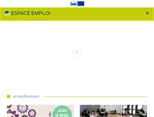 Tablet Screenshot of espace-emploi.fr